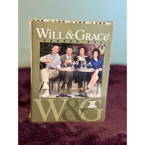 Sealed Wrapped Will and Grace TV Show DVD Box Set Season One